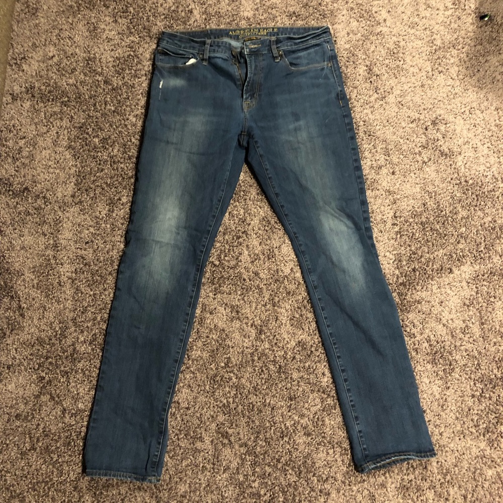 Blue American Eagle Slim Fit Jeans